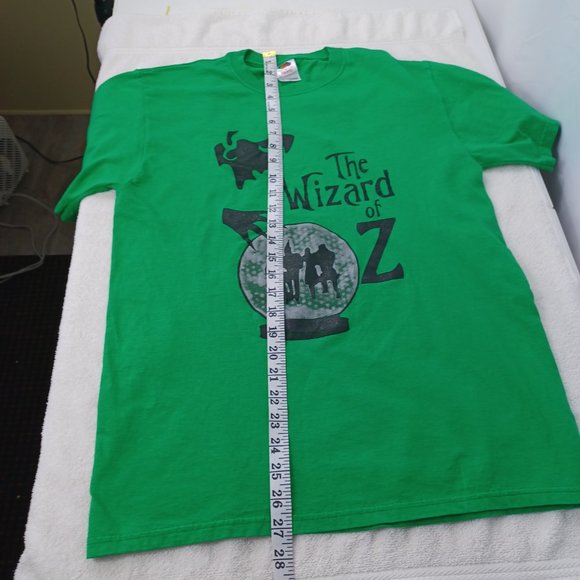 Unisex Green/Black Short sleeve T-Shirt Size M - Picture 5 of 10